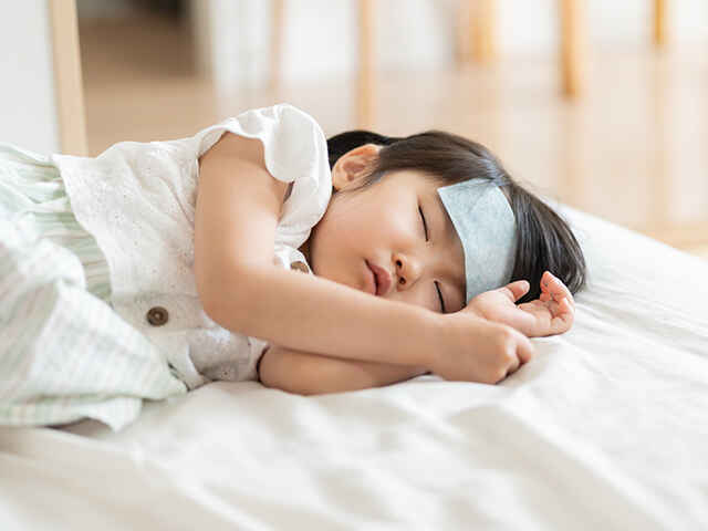 子どもの発熱時正しい看病方法