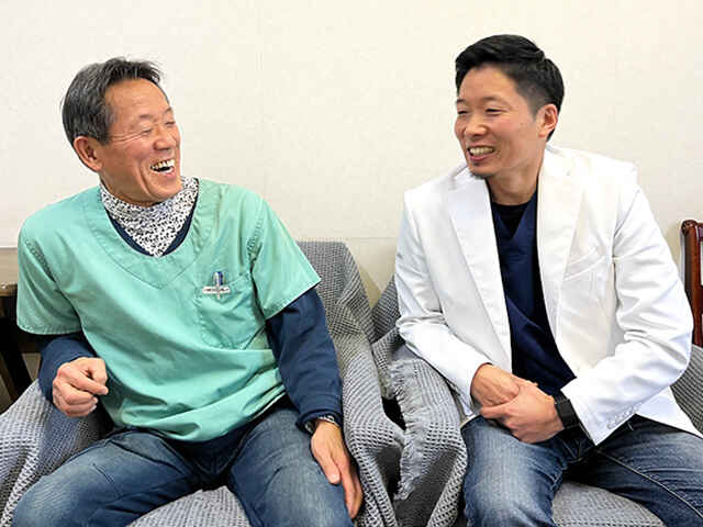 大西 久仁彦 院長 ＆ 大西 和彦 副院長