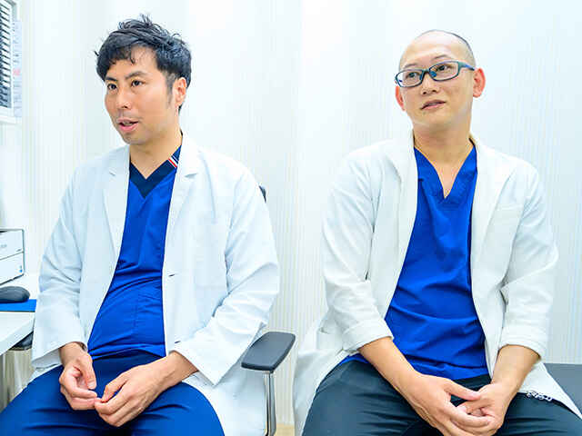 西郷 峻瑛 理事長　＆　品田 良太 院長